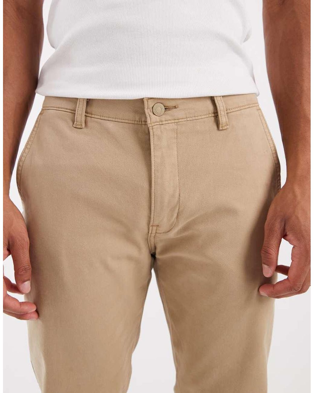 Levi's White Xx Chino Slim Ii Trousers for men