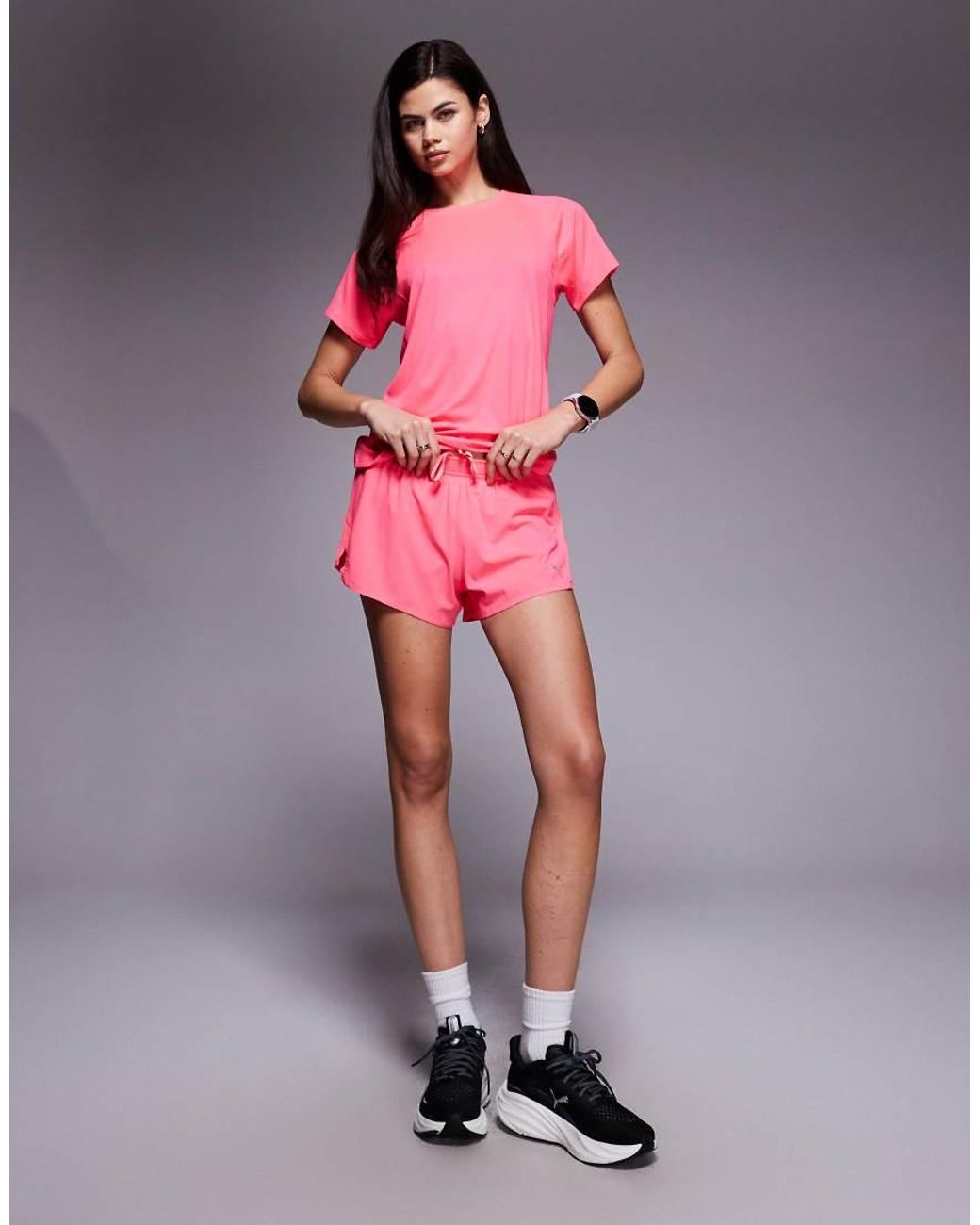 PUMA Pink Run Velocity 3" Shorts