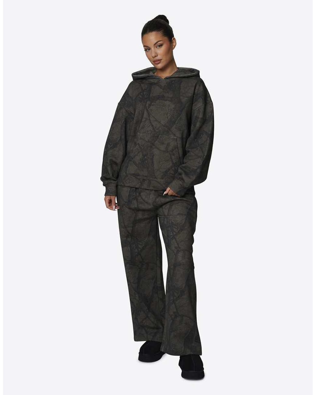 Good For Nothing Black Camo Cotton Fleece Joggers