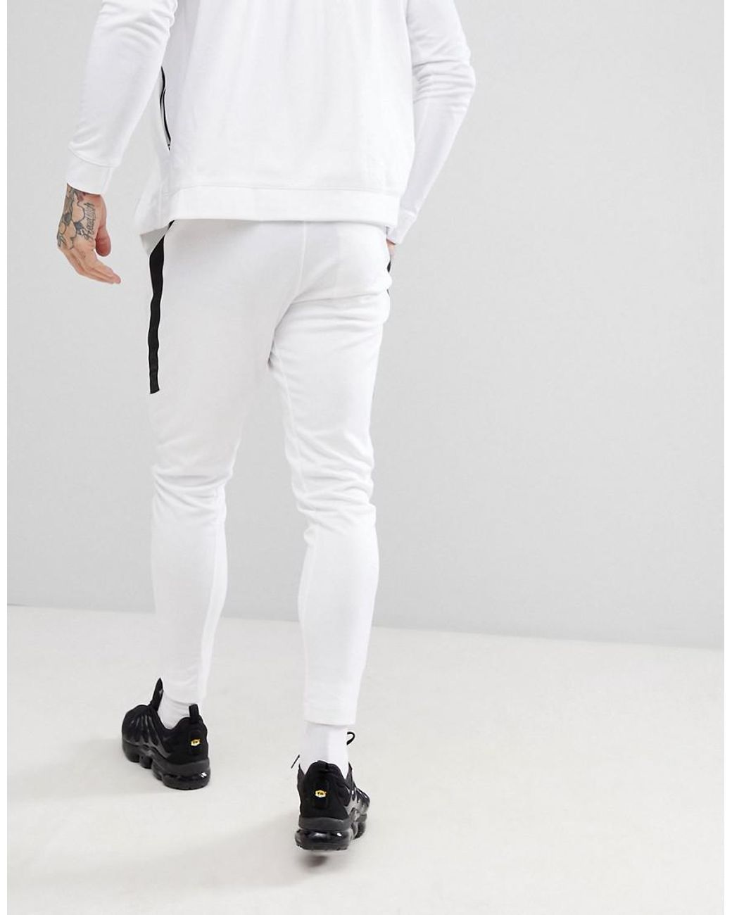 Nike Tribute Joggers In White 861652-100 for Men | Lyst Australia