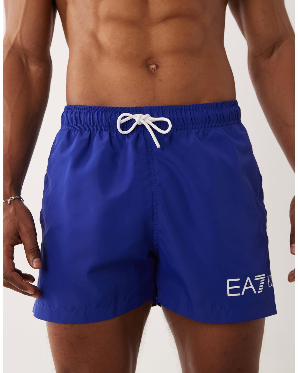 Armani - - short EA7 pour homme en coloris Blue
