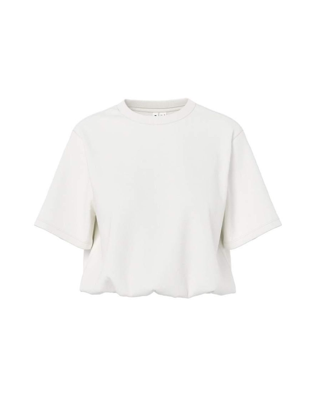 HYPEDROP White Cropped T-Shirt