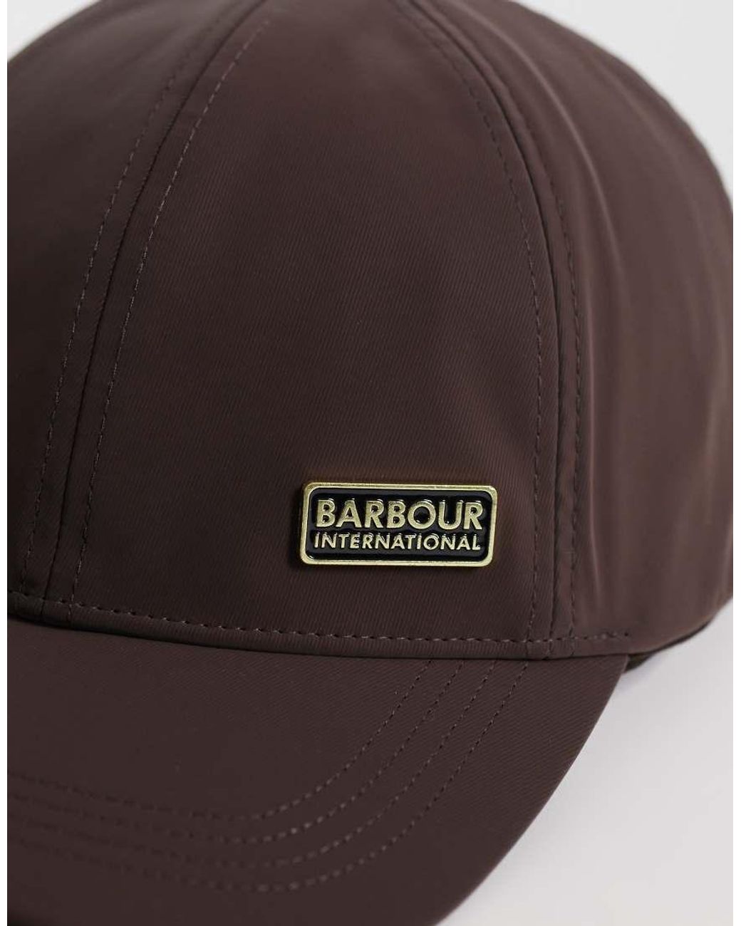 Barbour Brown Hanson Logo Cap