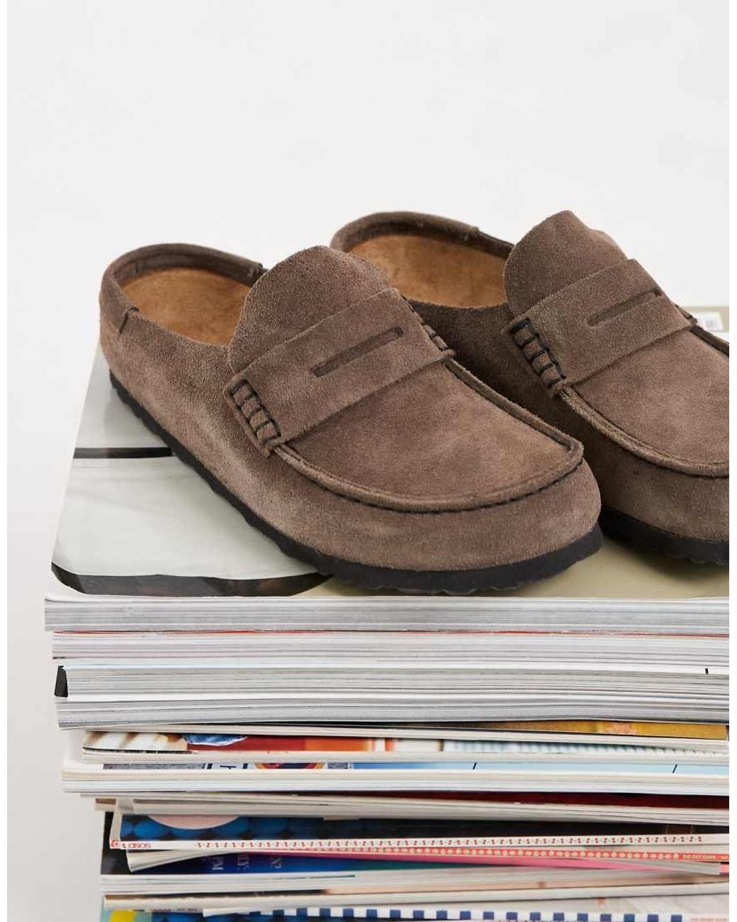 Birkenstock Brown Naples Wrapped Loafer for men