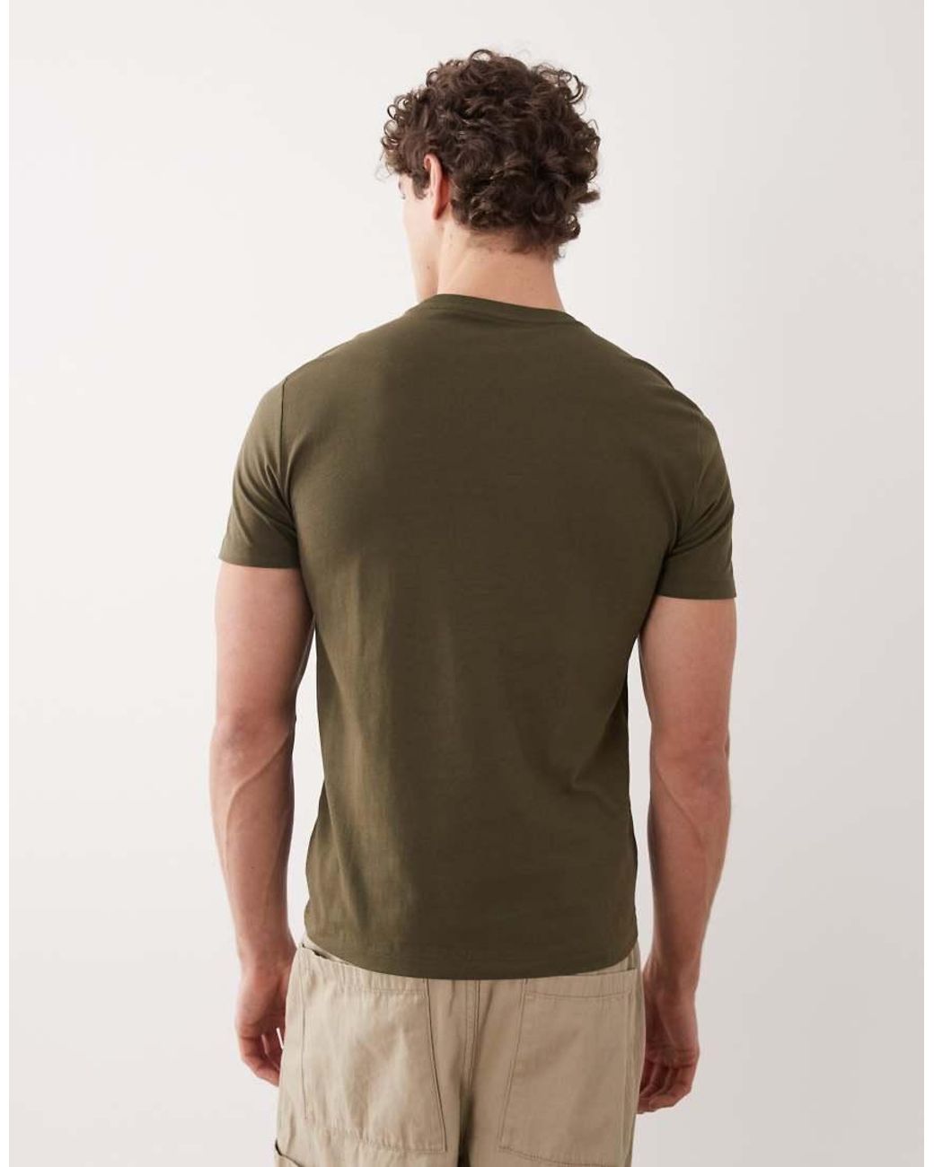 Polo Ralph Lauren Green Icon Logo Custom Fit T-shirt