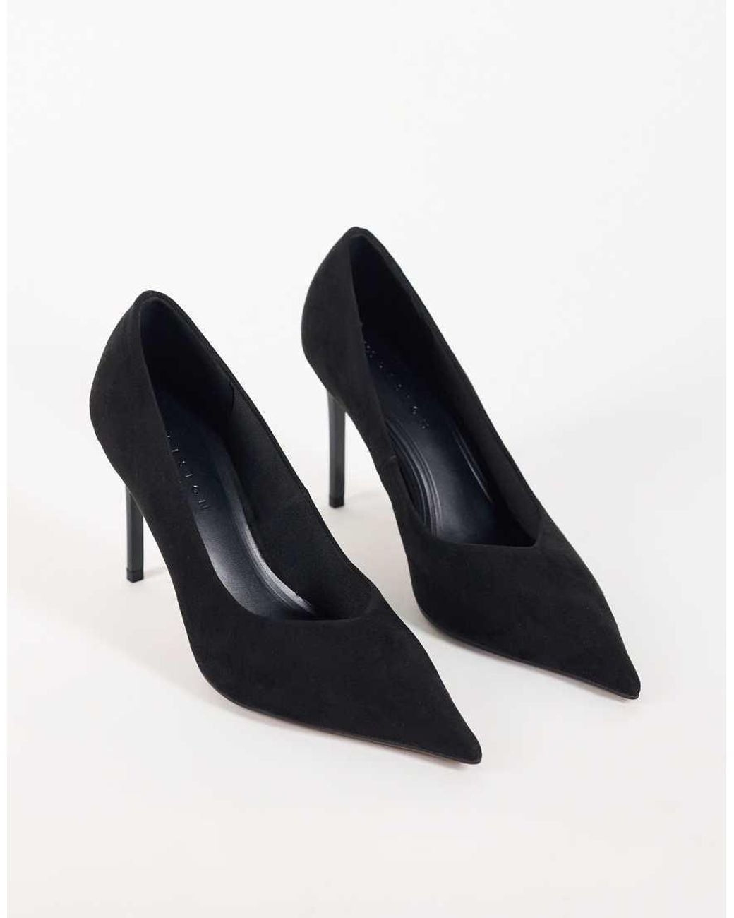 ASOS Blue Prague Pointed Stiletto High Heel Court Shoes
