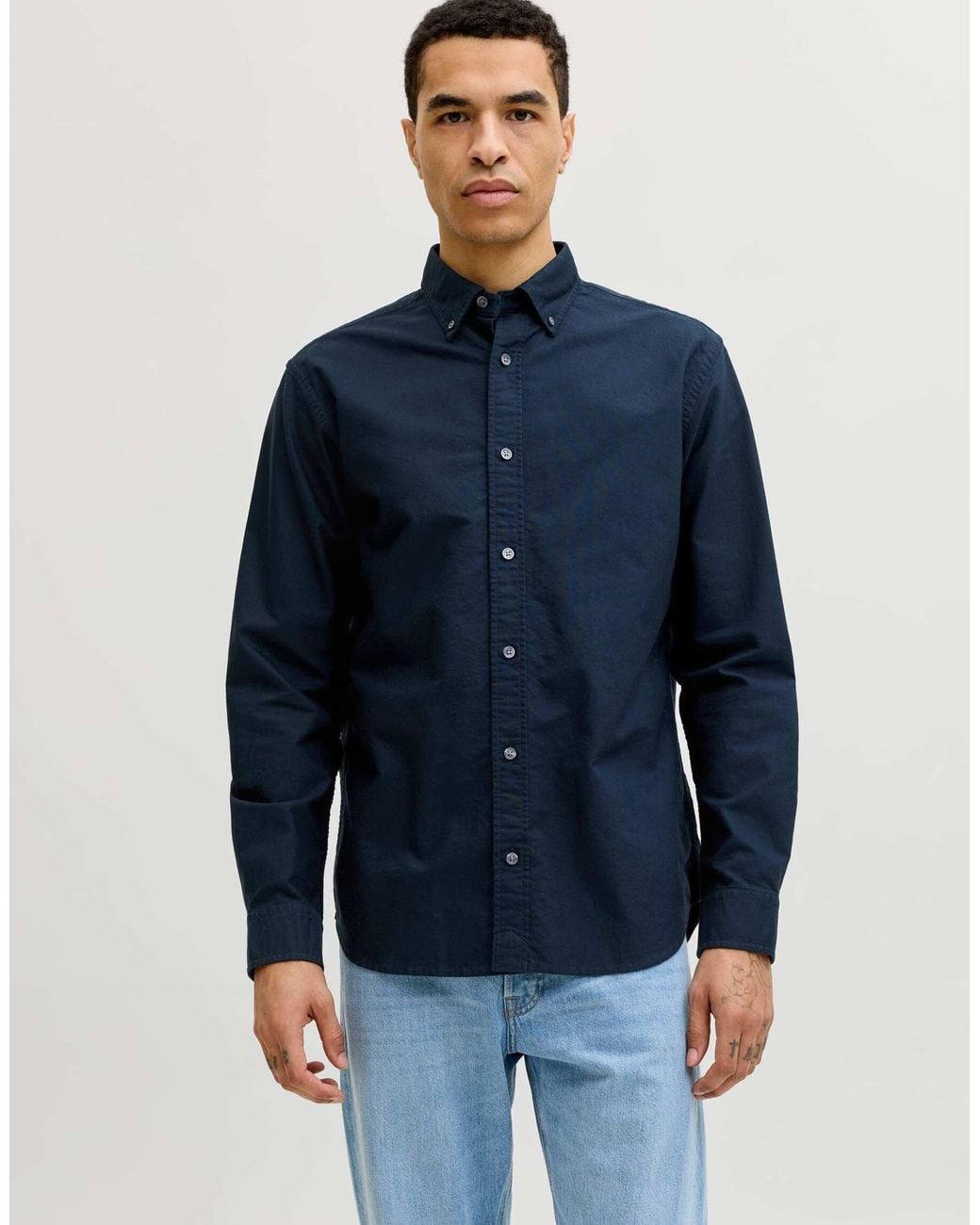 Jack & Jones Freizeit-hemd in Blue für Herren