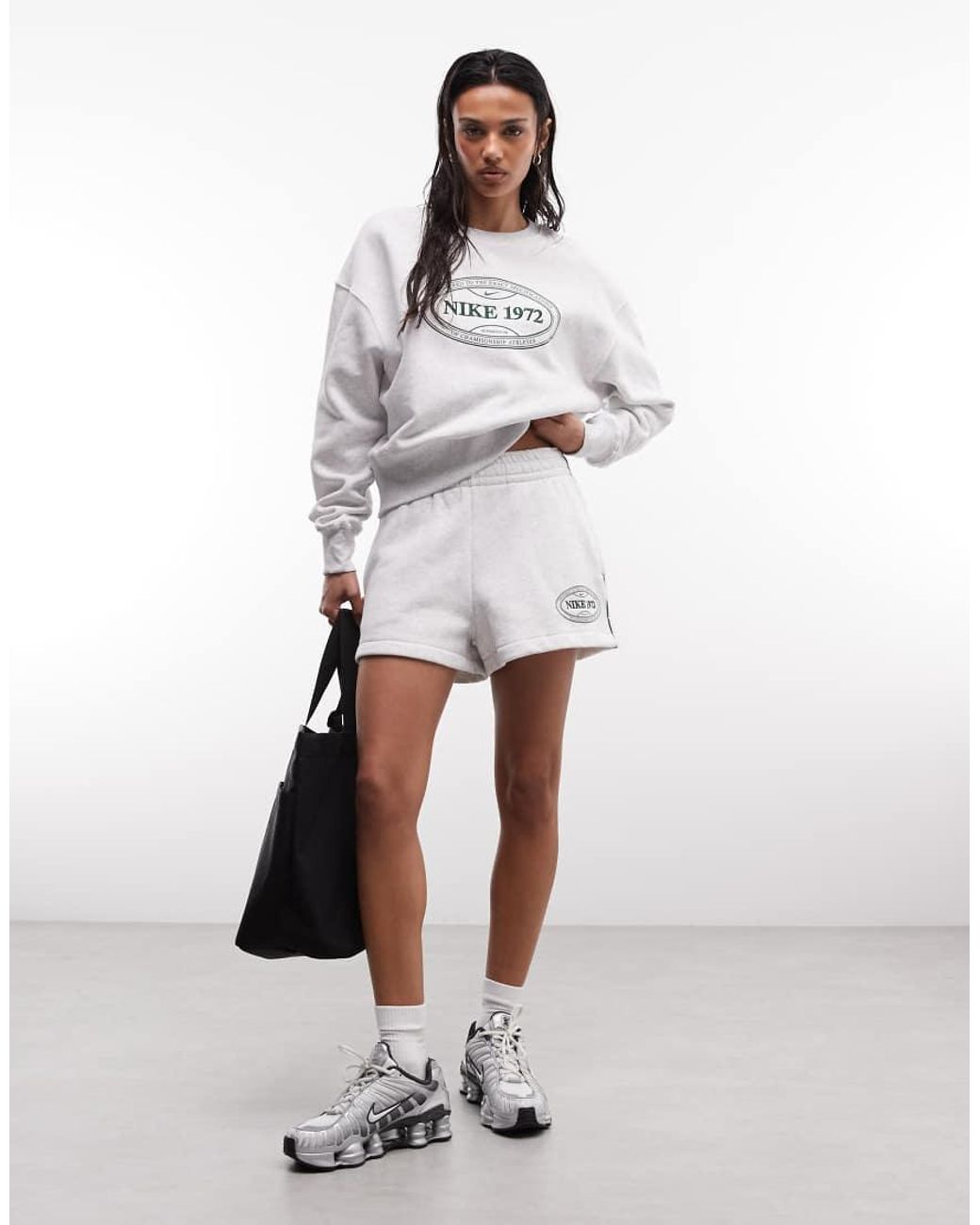 Nike White Tennis Graphic Shorts