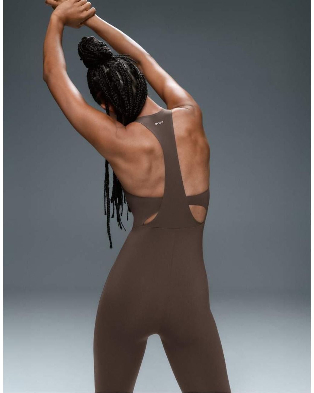 Oysho Blue Long Compressive Jumpsuit