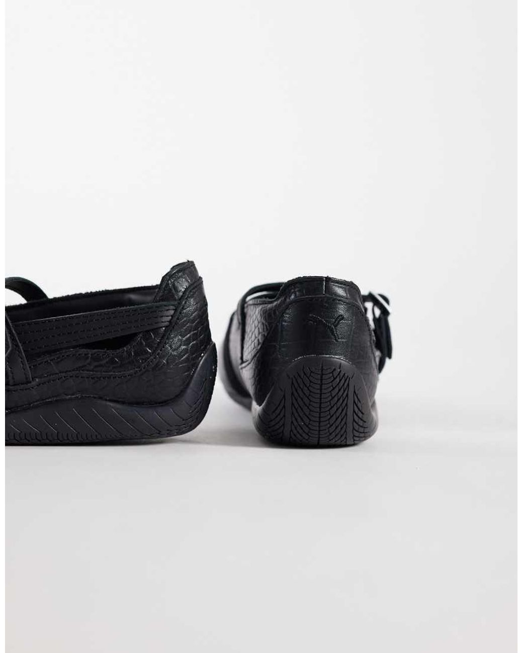 PUMA Black Speedcat Ballet Flats