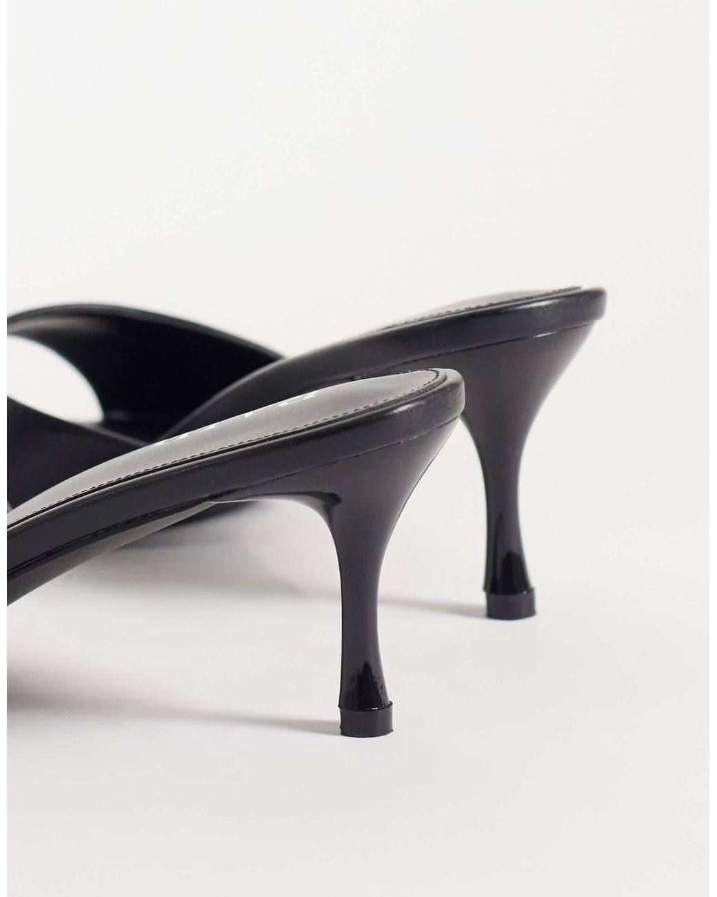 Raid Natural Cerese mules mit absatz aus kunstwildleder