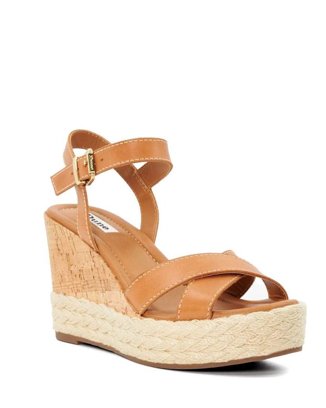 Dune Metallic Kindest Wedged Heels