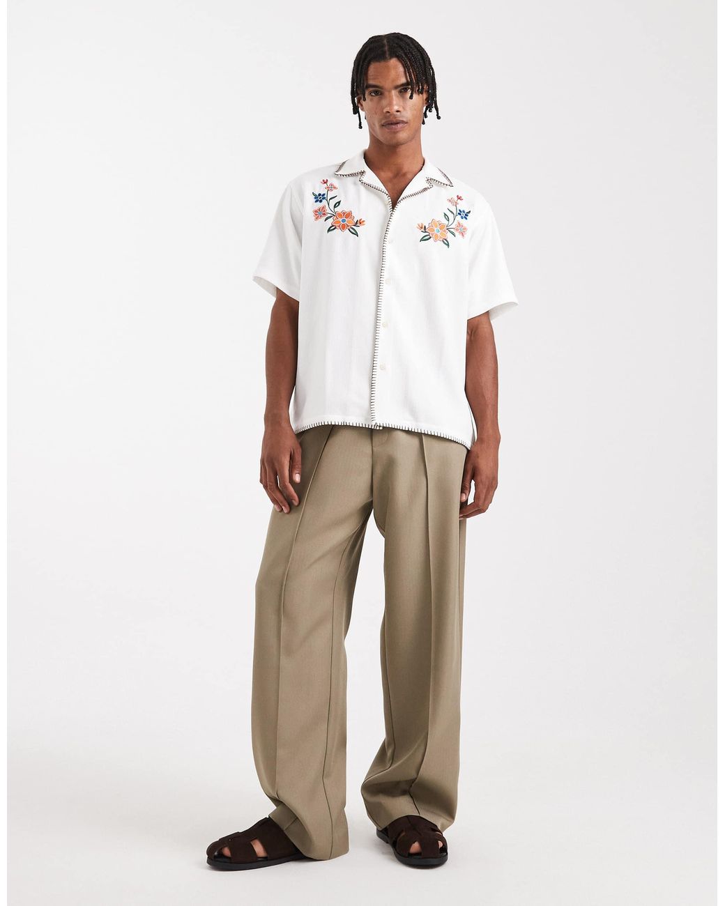 Only & Sons – hemd in White für Herren