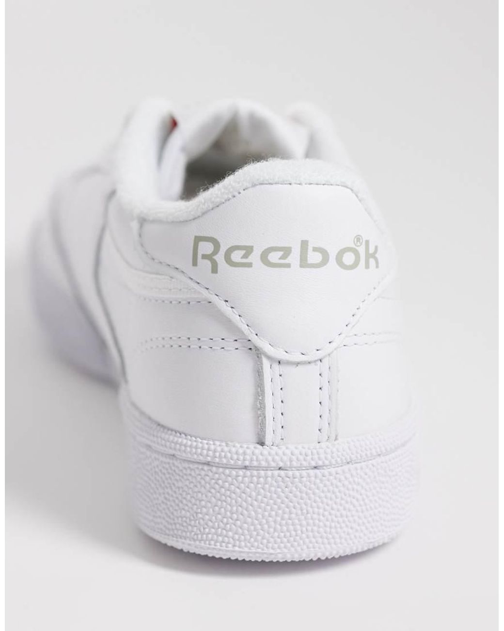 Reebok White Club C 85 Womens Trainers