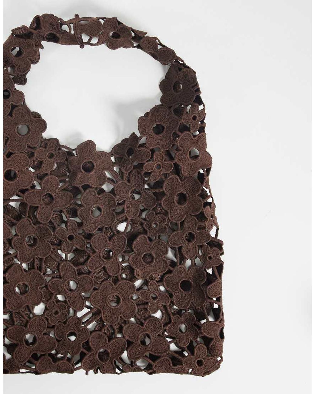 Borsa Morbida di Pieces in Brown