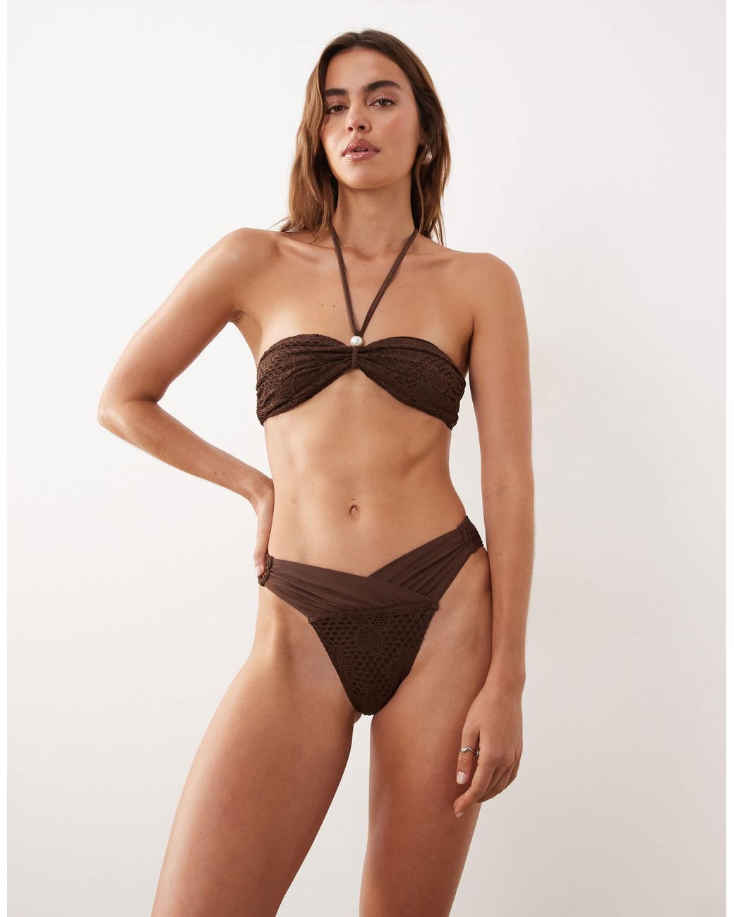 Bas Miss Selfridge en coloris White