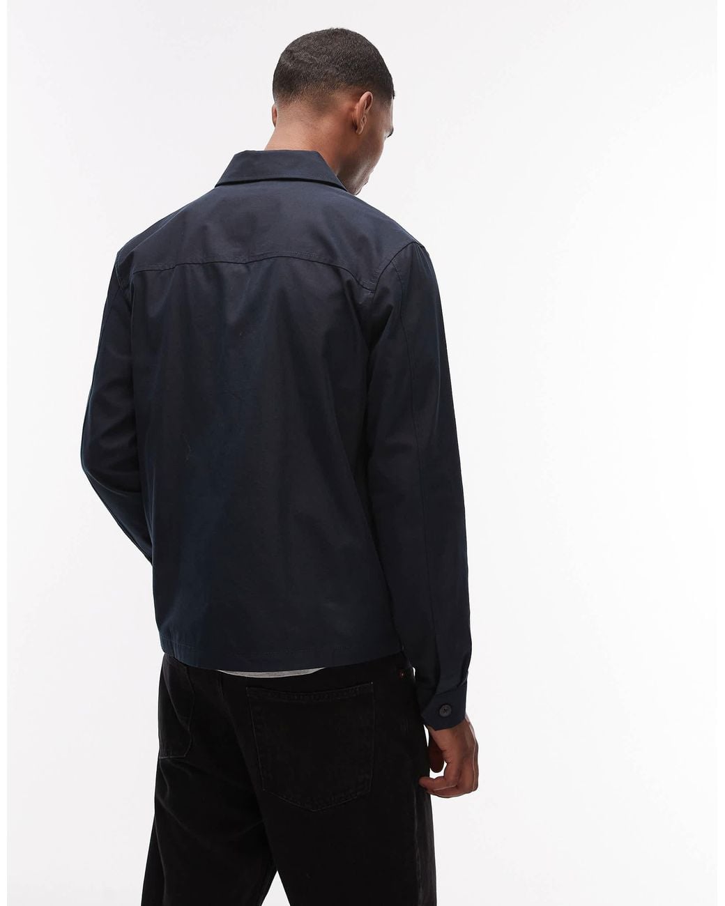 Tommy Hilfiger Blue Chore Jacket for men
