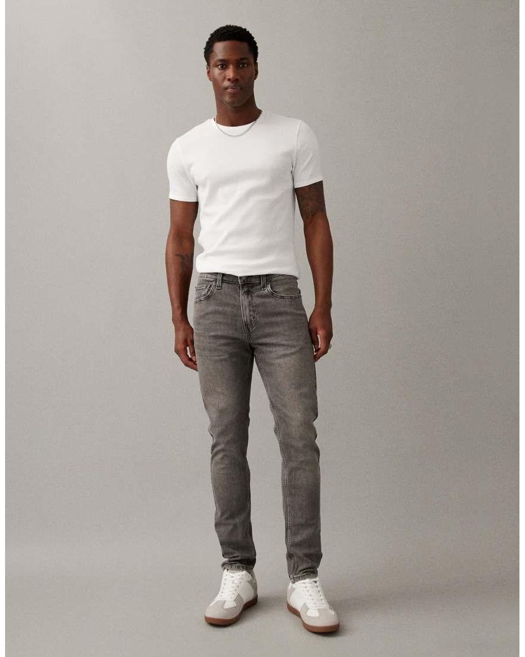 Levi's Gray 510 Skinny Jeans for men