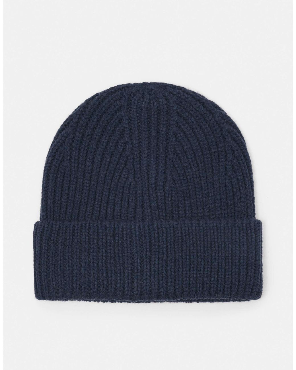 Pull&Bear Grob gestrickte beanie in Blue für Herren