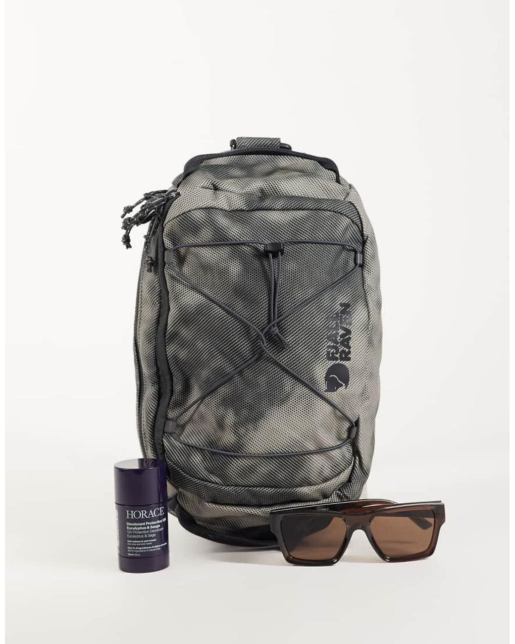 Fjallraven Gray Skule 6 Graphics Sling Crossbody Bag