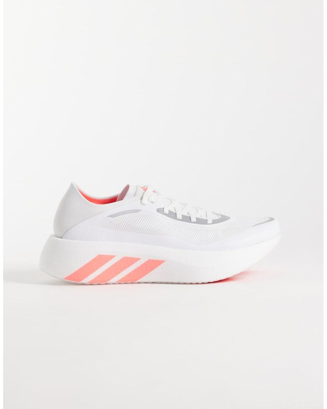 Adidas Originals White Adidas Running Hyperboost Run Trainers