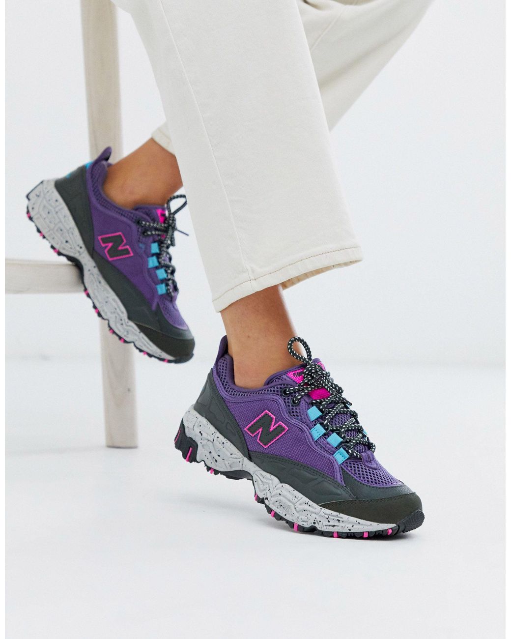 801 trail - Baskets New Balance en coloris Violet | Lyst