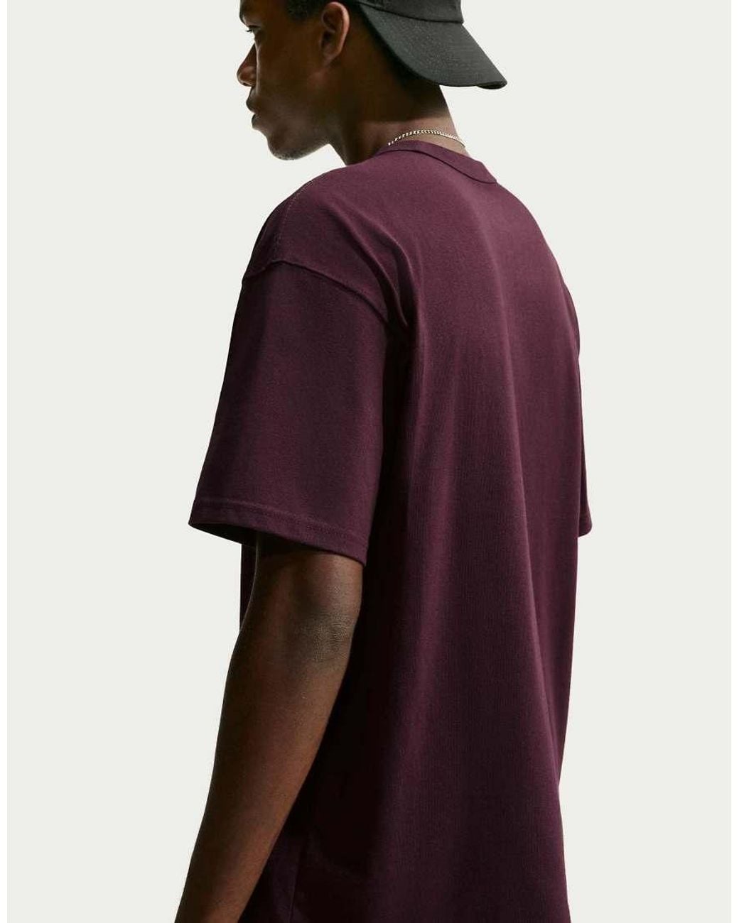 Nike Red M Nsw Tee Lse Prem Ess Sust T-shirt for men