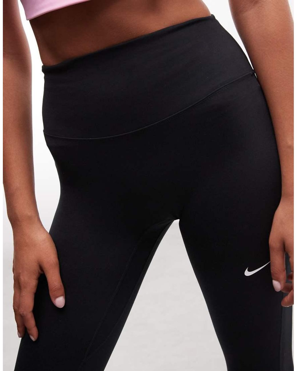 Nike Blue Nike One Training Dri-fit Seamless High Waisted leggings