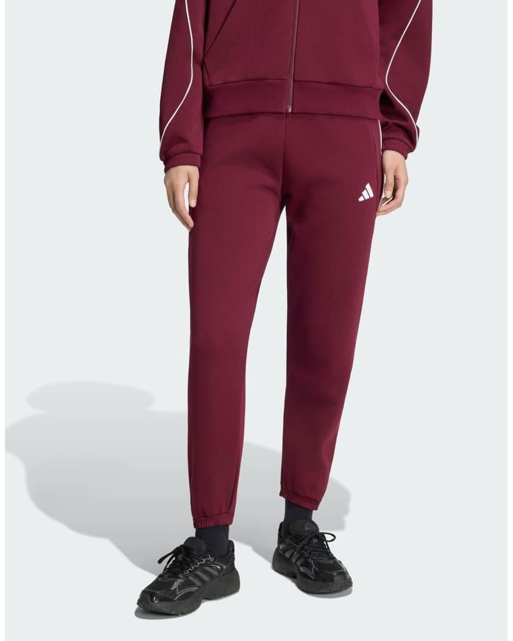 Adidas Originals Red Stadium Small Logo Pant