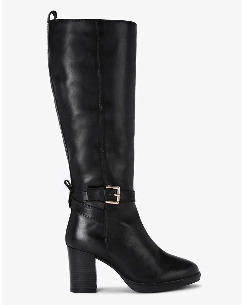 KG by Kurt Geiger Black Sage High Leg Knee Boots