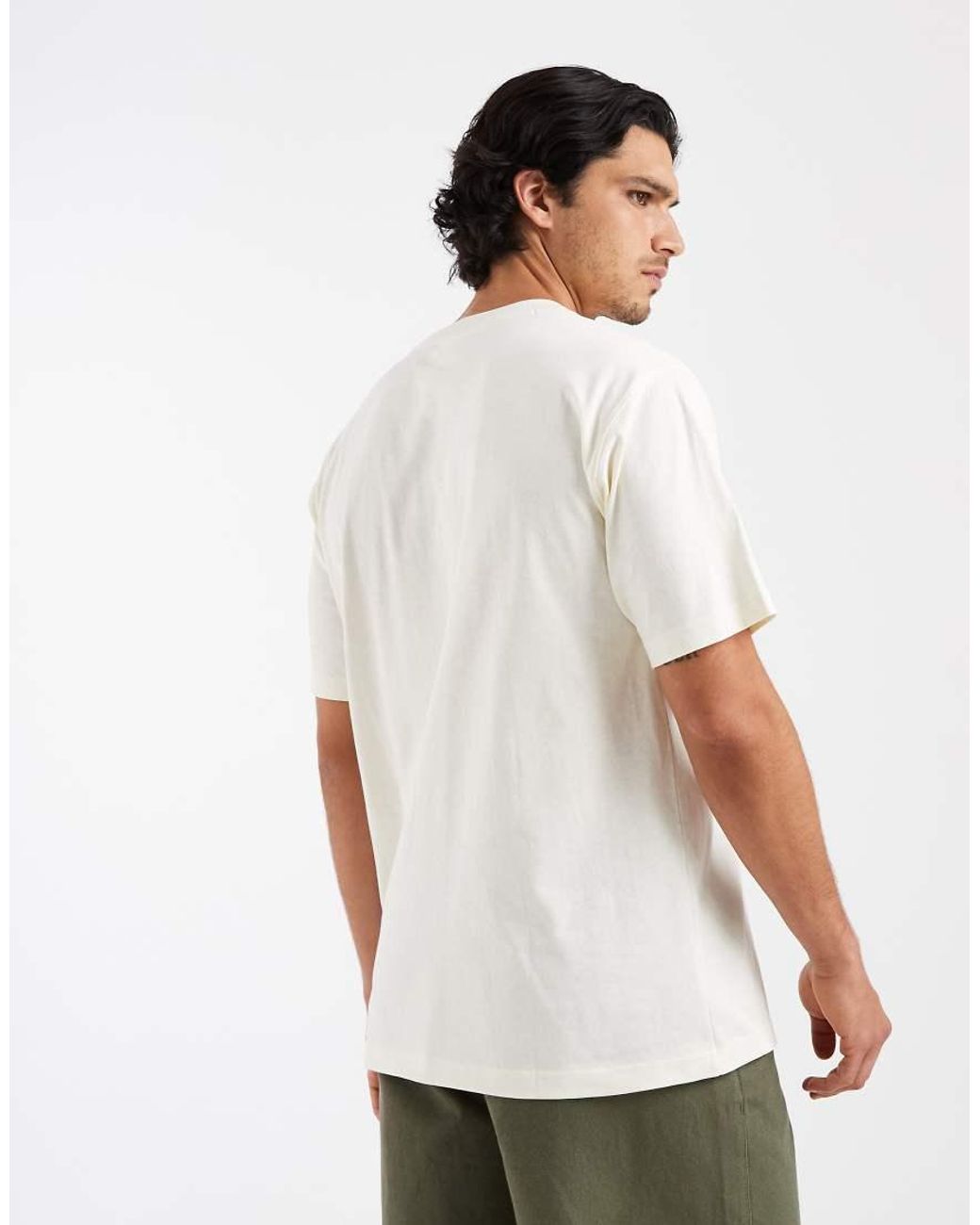 New Balance White Athletics Premium Logo T-shirt for men