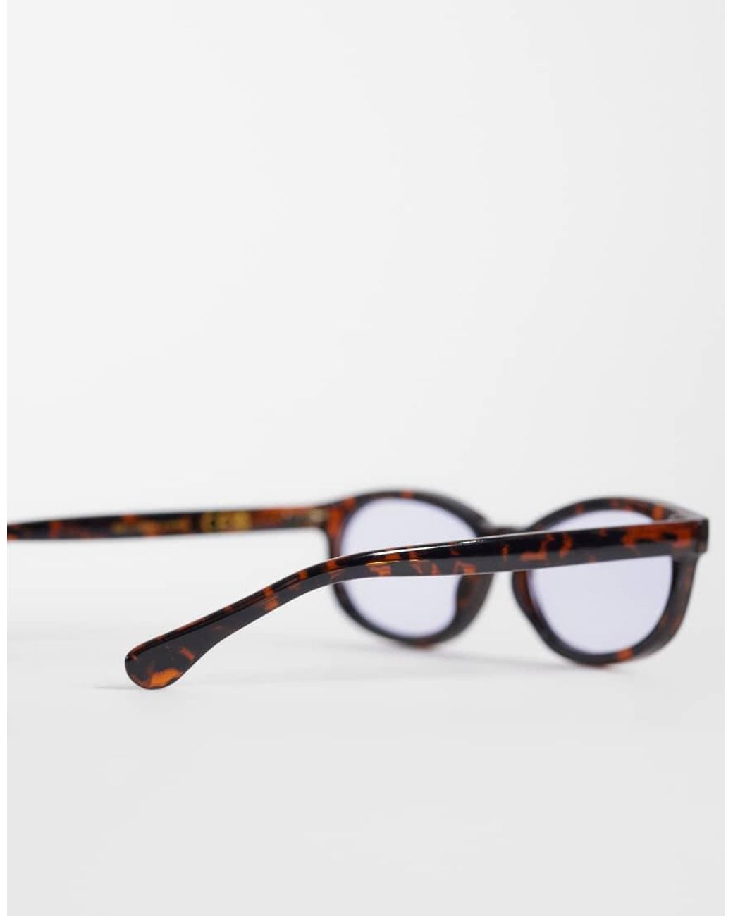 & Other Stories Black Rectangle Sunglasses