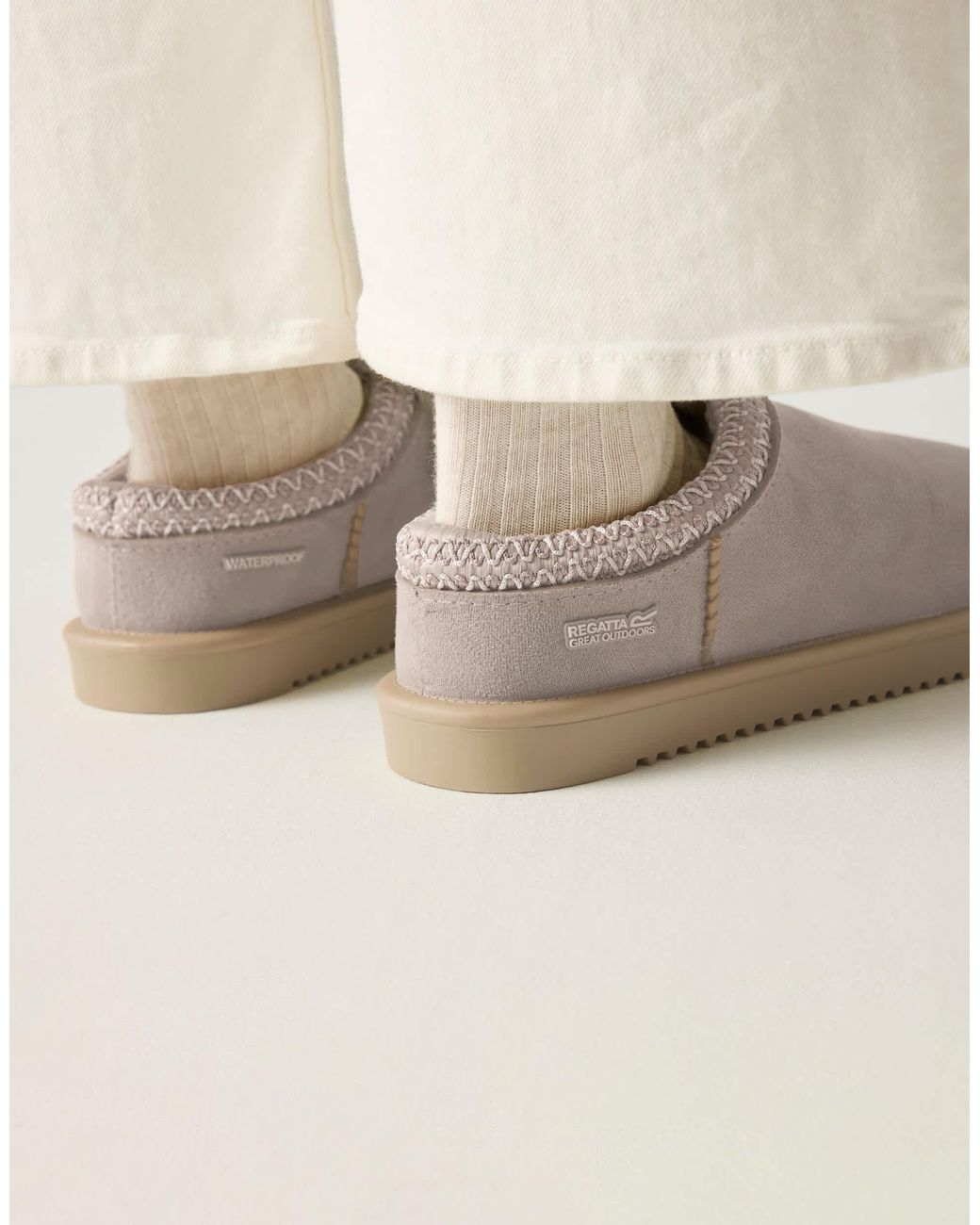 Regatta Natural – risley – wasserdichte mules