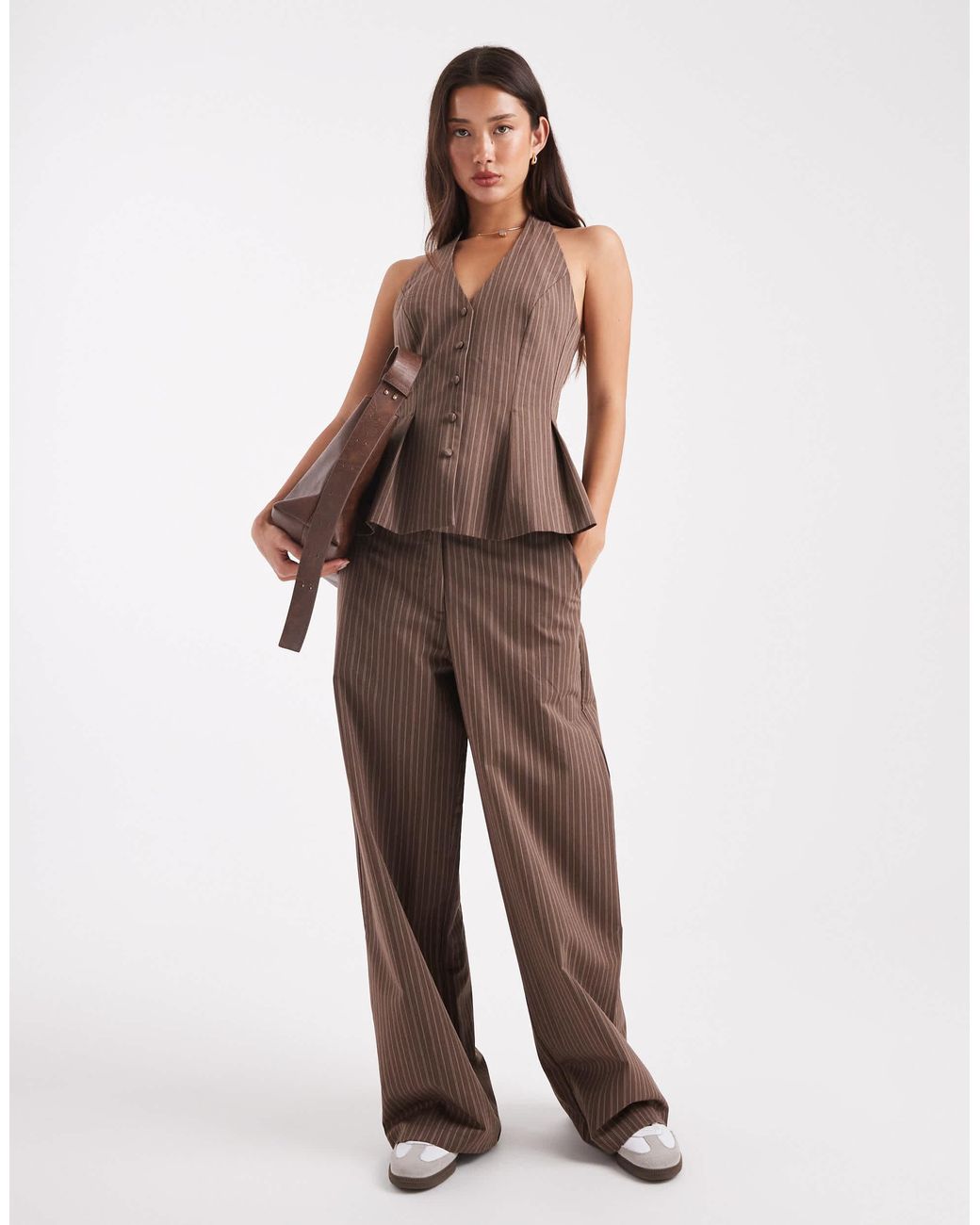 ASOS Brown Halterneck Vest