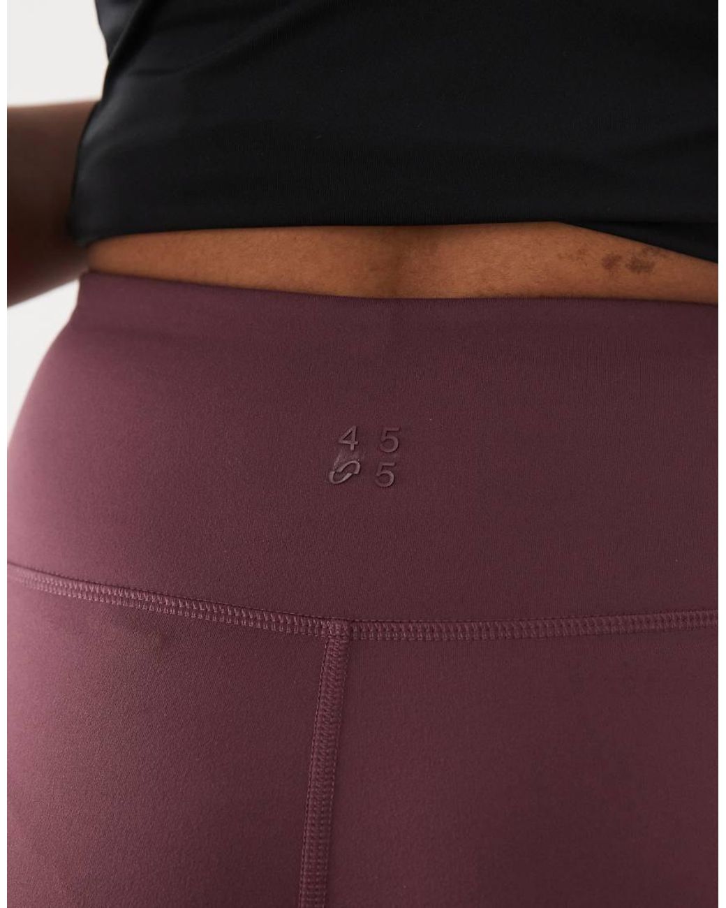 4505 Purple Tall Icon High Waist Slim Kick Yoga legging