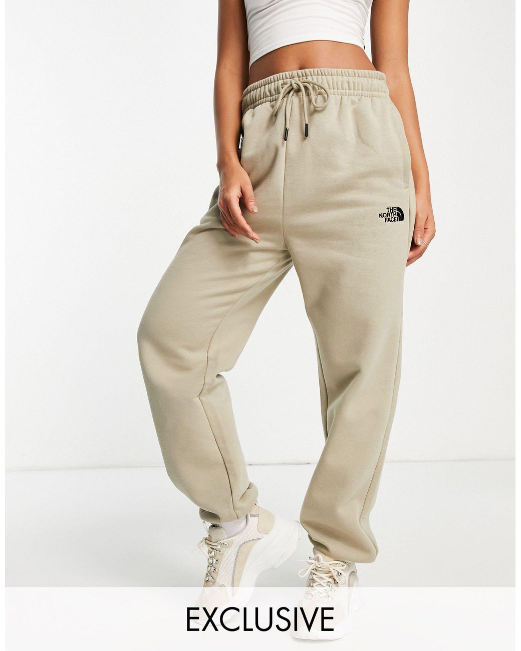 The North Face Cotton Oversized Essential joggers - Save 26% - Lyst