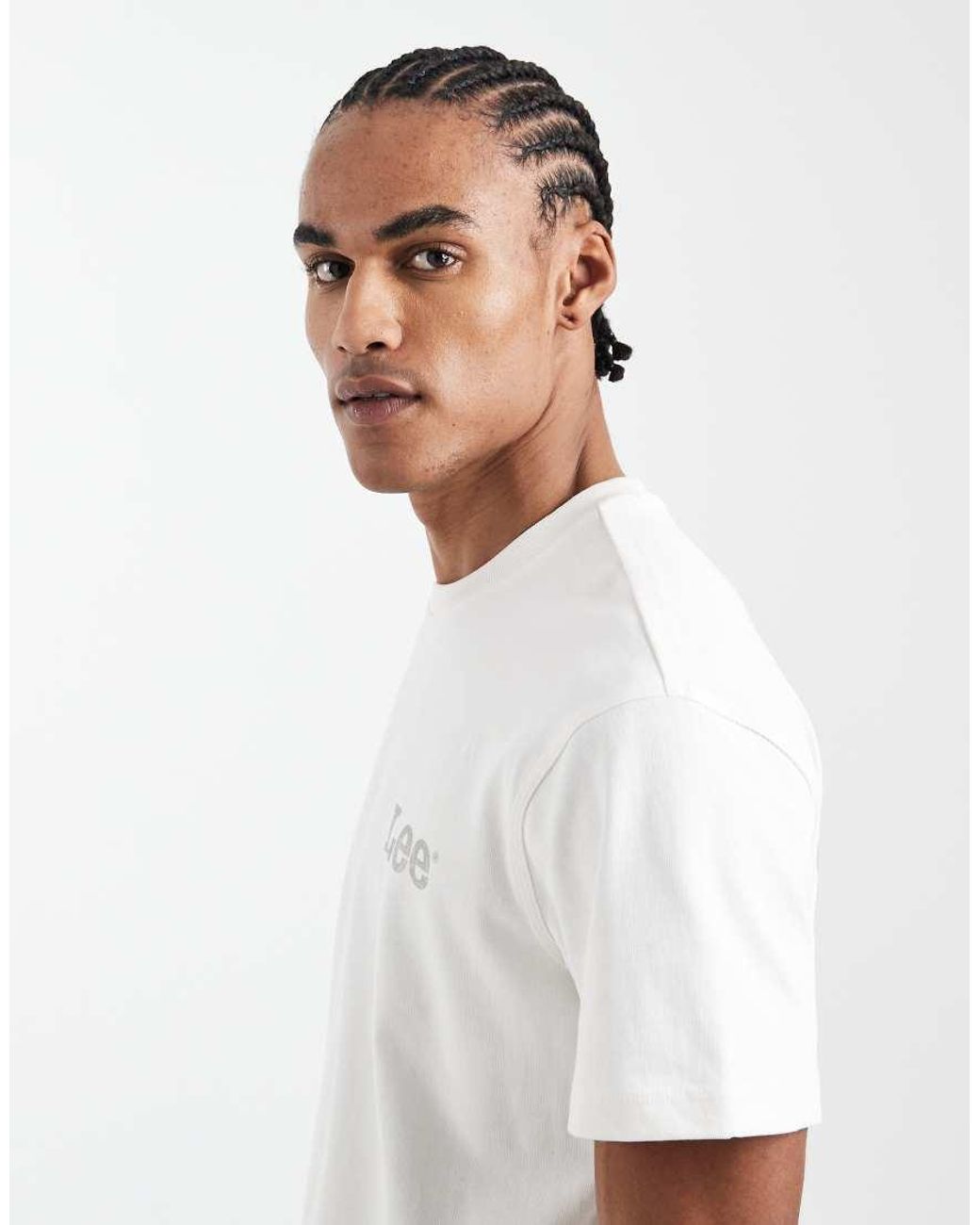 Lee Jeans White Workwear T-shirt for men