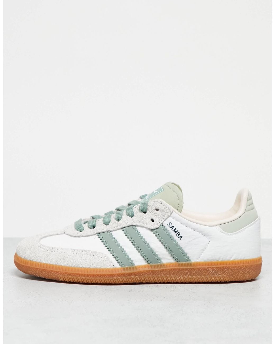 adidas gazelle silver green womens  Adidas Samba OG Wonder White Maroon (IG1987)