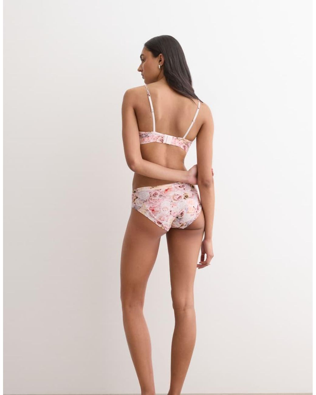 Intimissimi Brown I Bloom For You Knickers