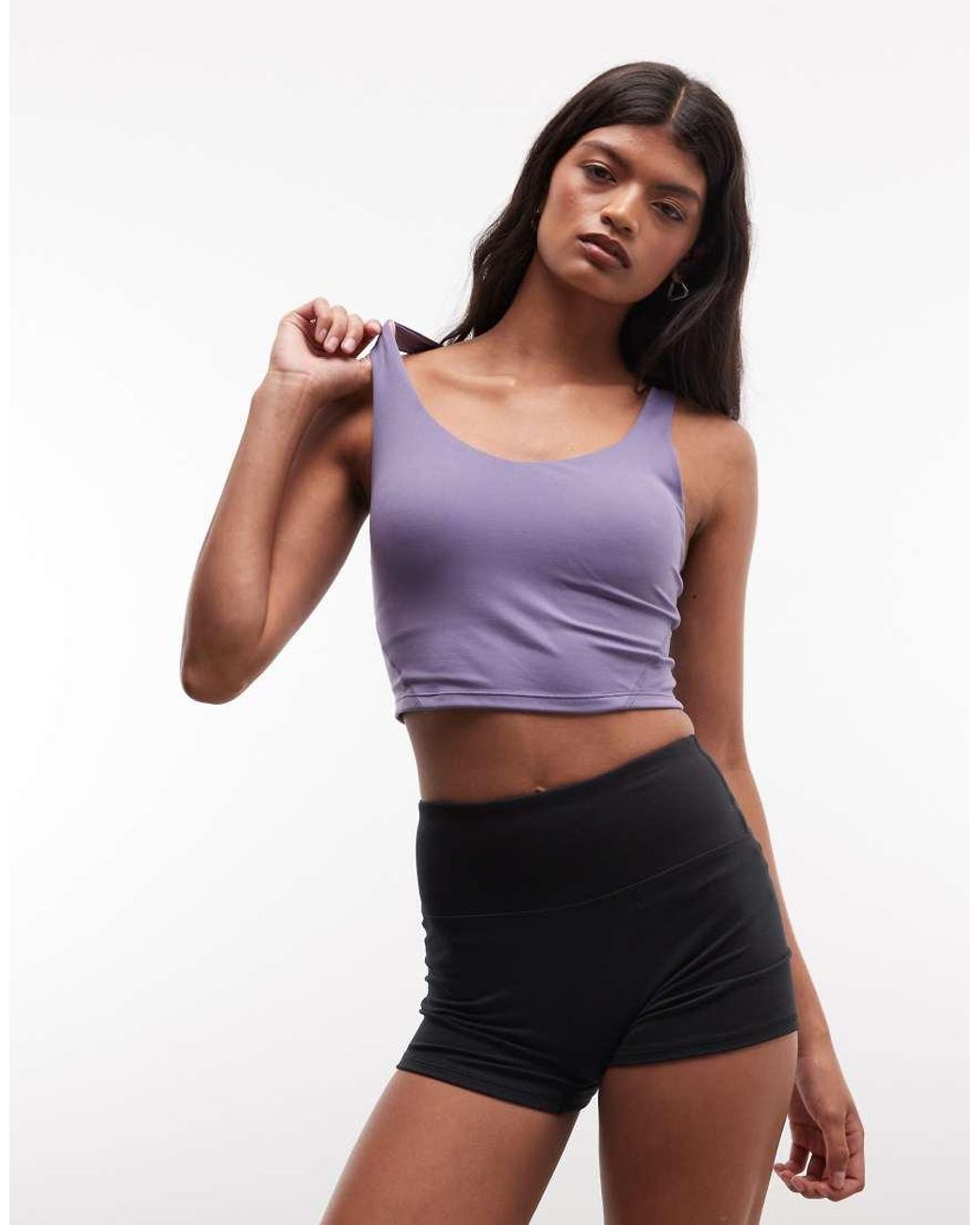 The North Face Purple Jaida Longline Bra