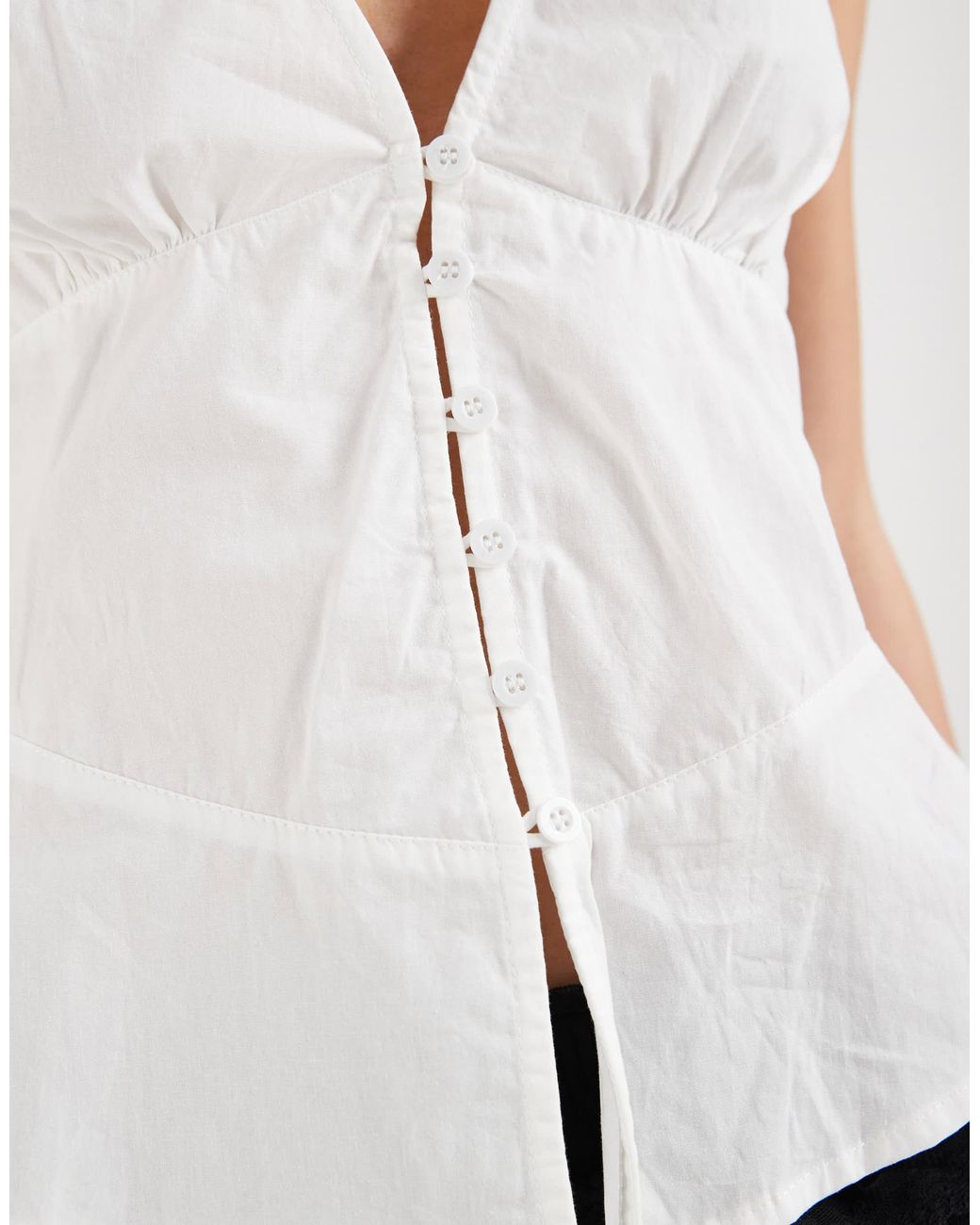 Motel White Devlon Blouse