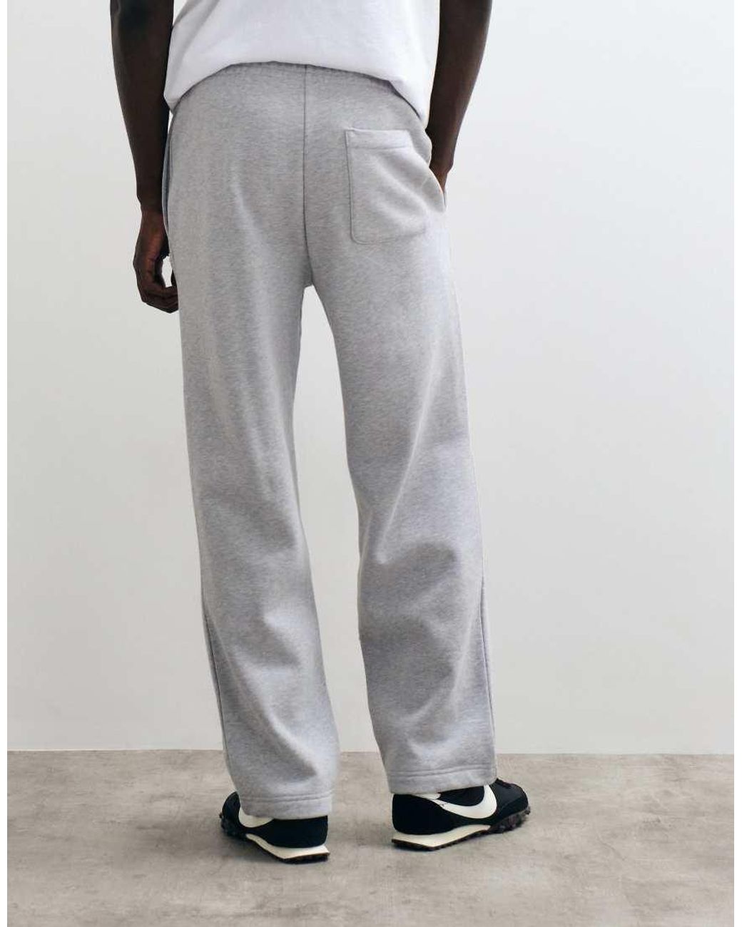 Lacoste Gray Relaxed Fit Logo Sweatpants for men