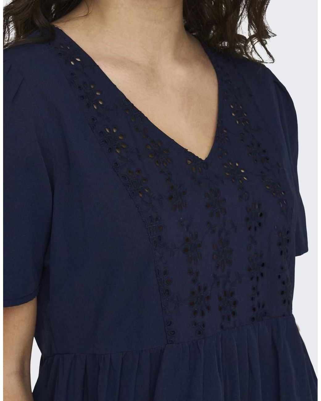 Jdy Blue Layered Dress