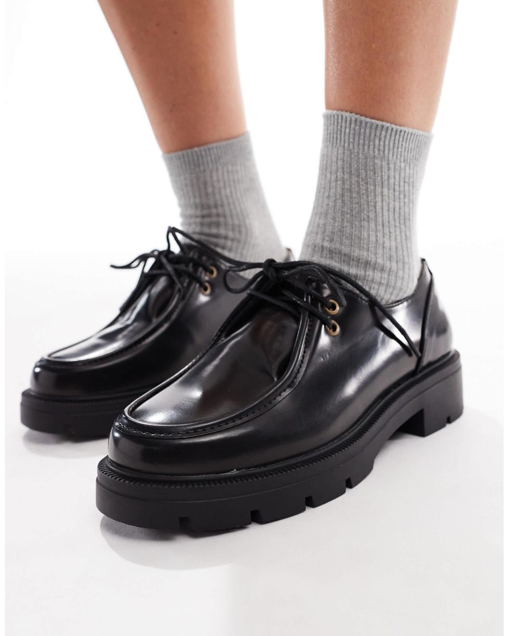 SEQWL Black – alfa – schnürschuhe