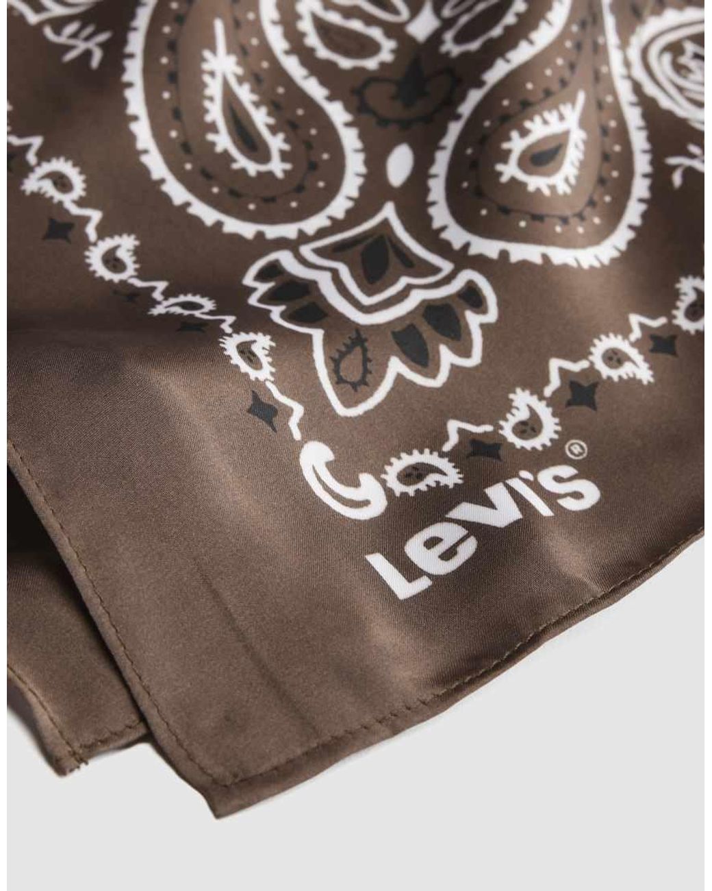 Levi's Black Satin Bandana