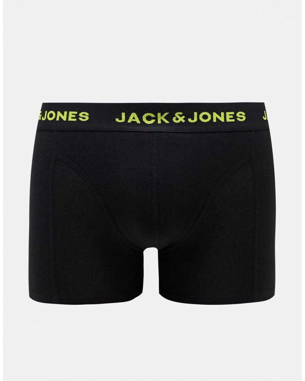 Jack & Jones Blue 3 Pack Trunks for men