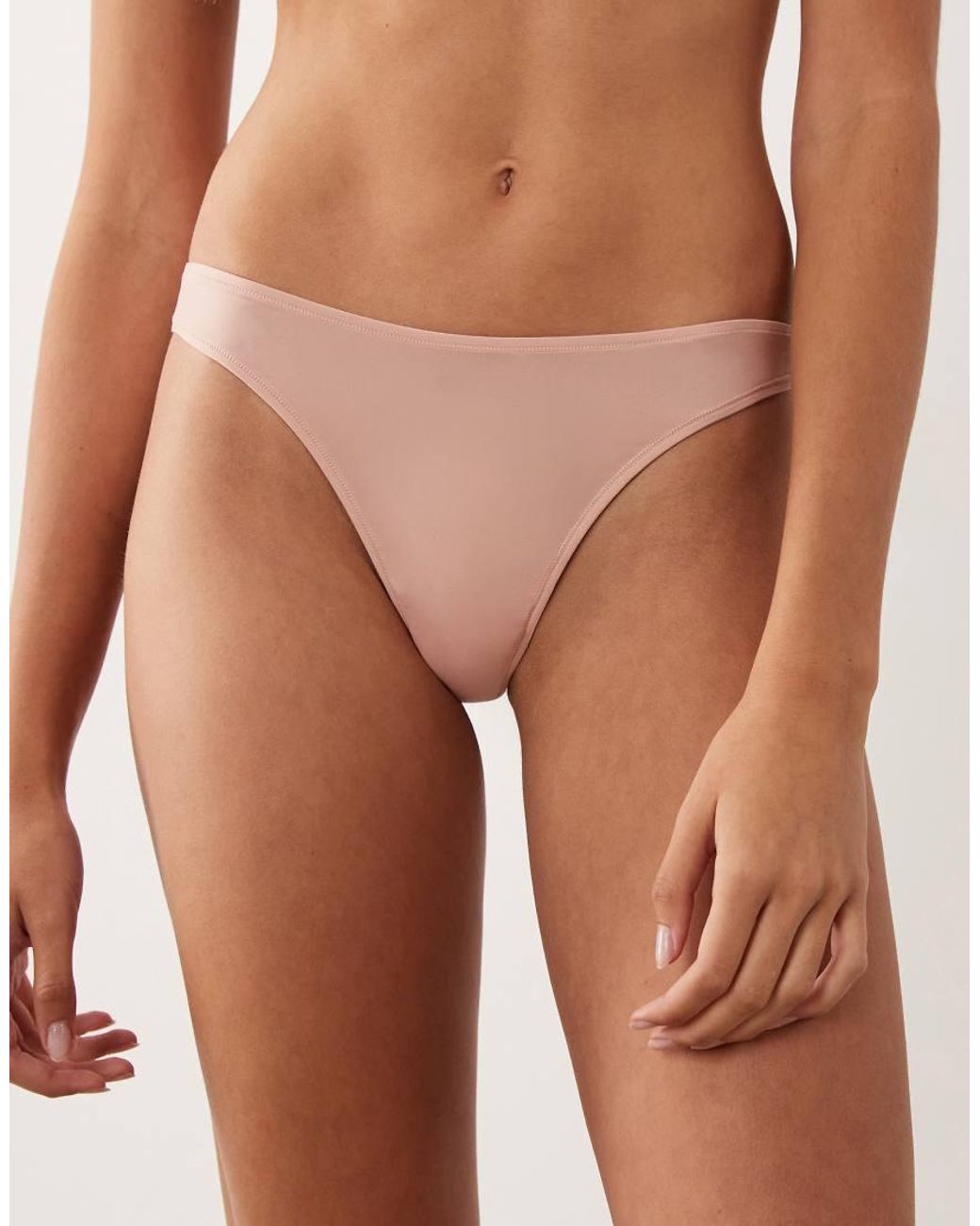DORINA Brown Noa 2 Pack Thong