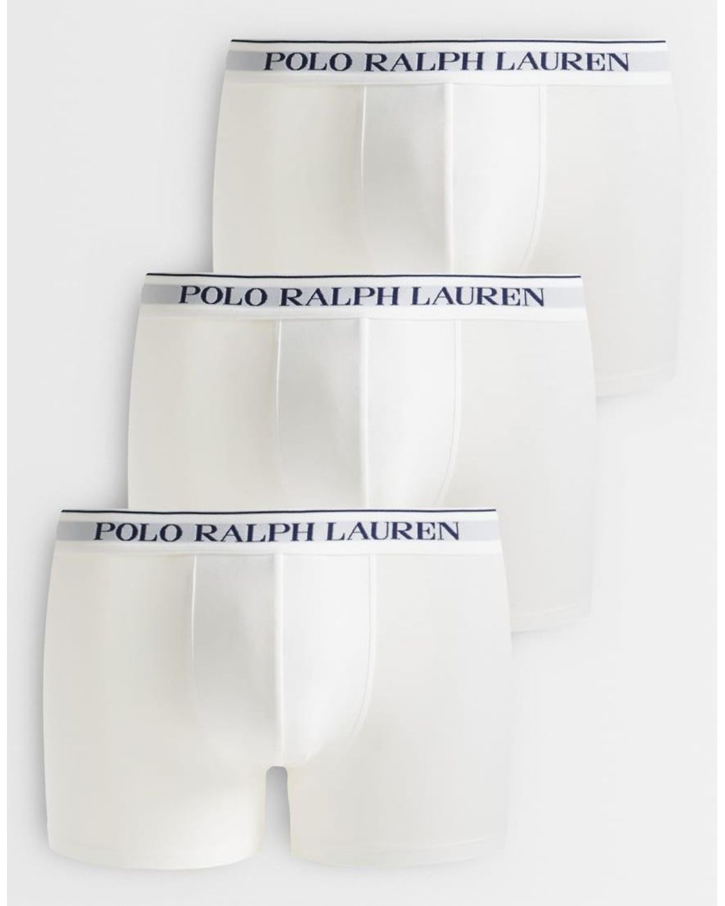 Polo Ralph Lauren Gray Classic 3 Pack Trunks for men