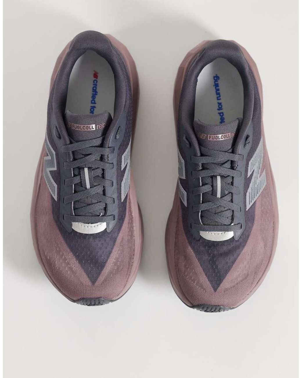New Balance Brown Fuelcell Rebel V5 Womens Running Trainers