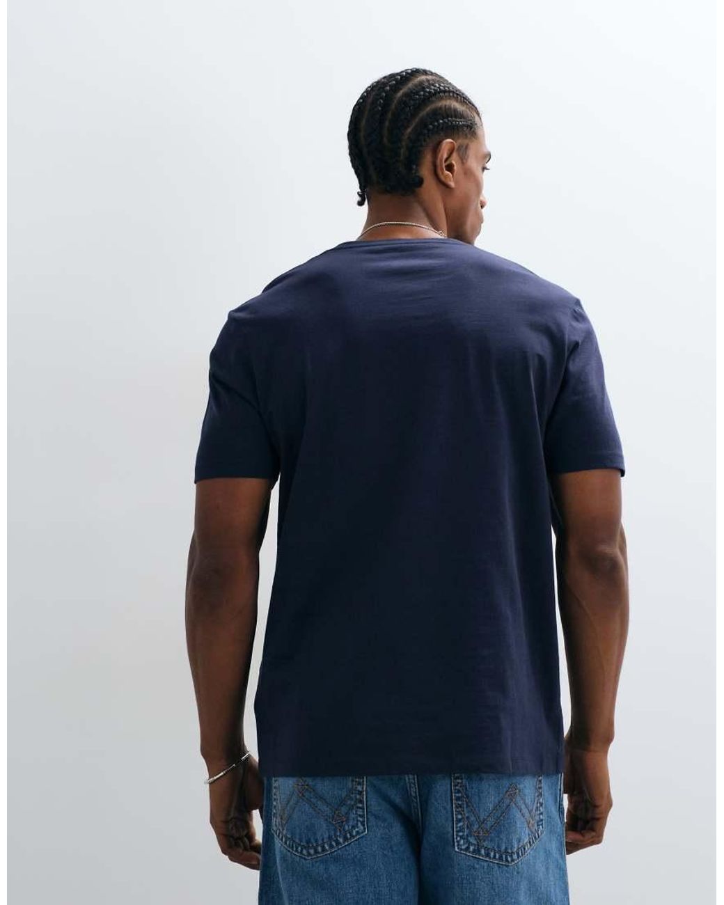 Wrangler Blue Small Americana Tee for men